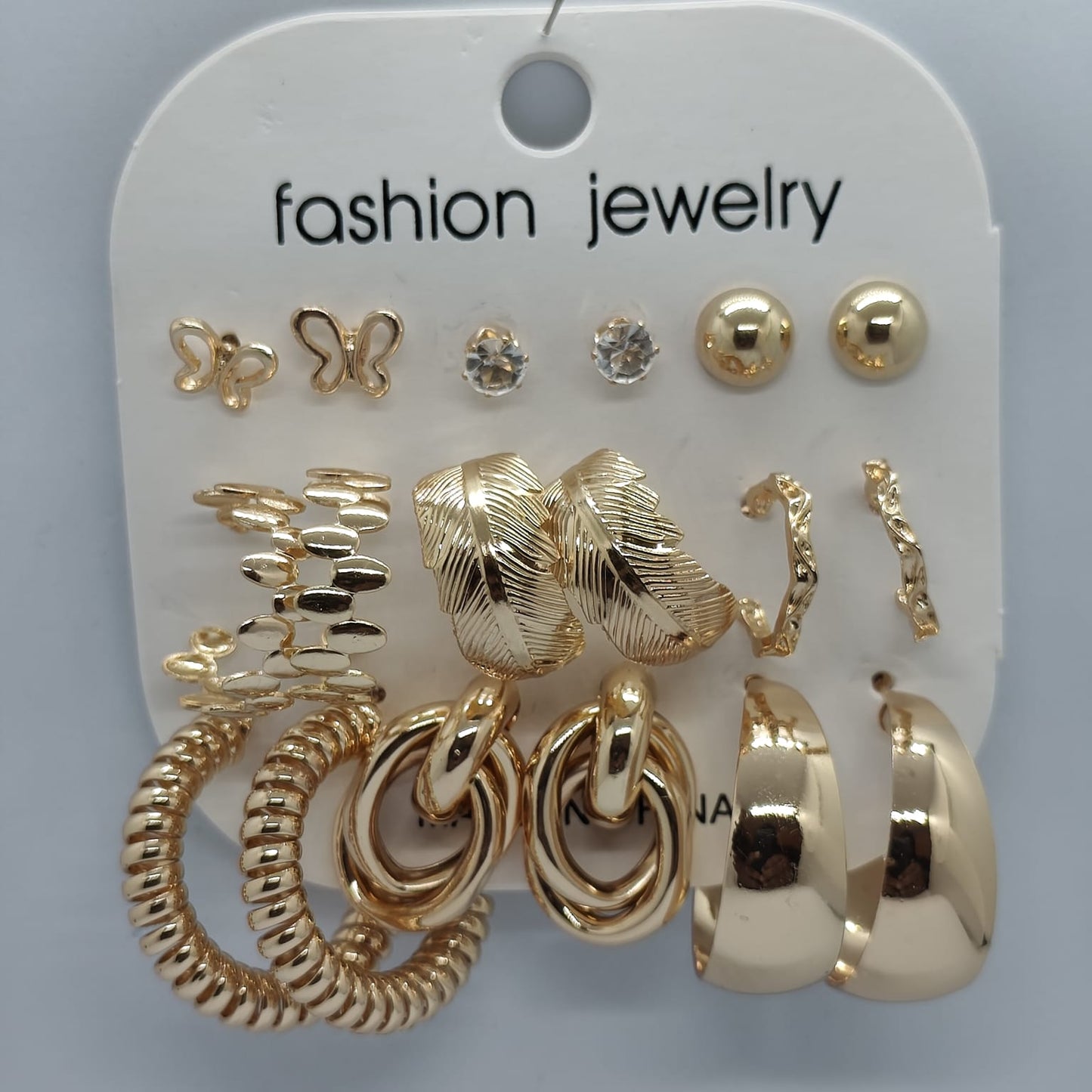 9pair korean Earring Combo